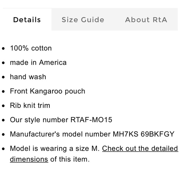 R + A 90’s Logo Block Colour Hoodie Black Grey Mens Size XS $690 - Picture 12 of 12